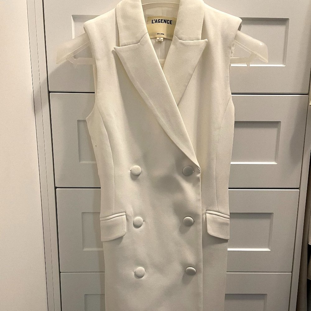 NEW L'AGENCE double breasted vest
